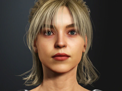 Sydney Sweeney Character 3D Model