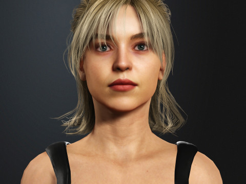 Sydney Sweeney Character 3D 模型