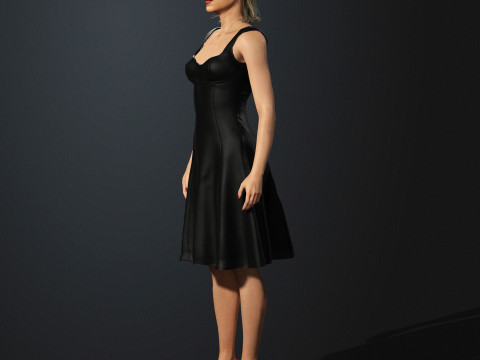 Sydney Sweeney Character 3D Model