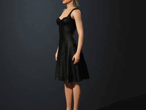 Sydney Sweeney Character 3D Model
