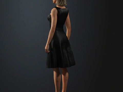 Sydney Sweeney Character 3D Model