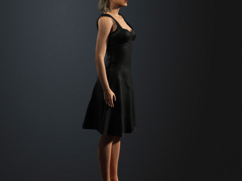 Sydney Sweeney Character 3D Model