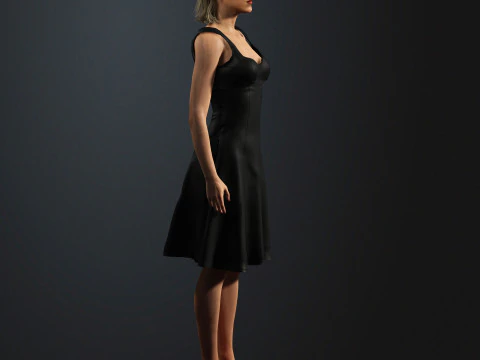 Sydney Sweeney Character 3D Model
