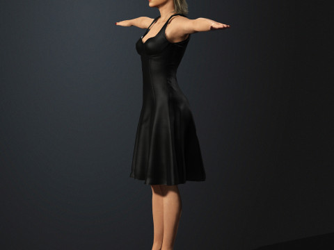 Sydney Sweeney Character 3D Model