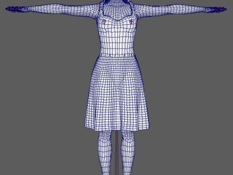 Sydney Sweeney Character 3D Model