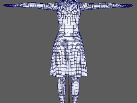 Sydney Sweeney Character 3D Model
