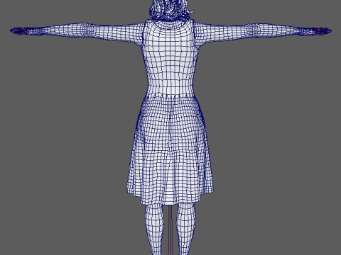 Sydney Sweeney Character 3D Model