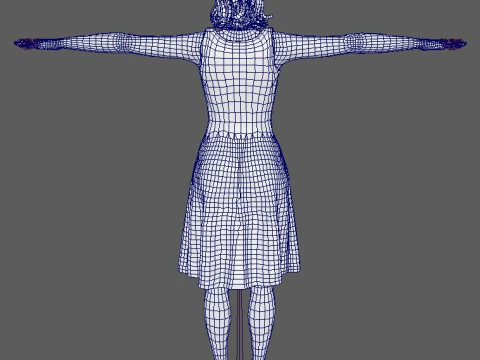 Sydney Sweeney Character 3D Model