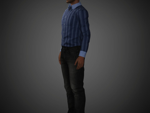 Jimmy Kimmel Character Modelo 3D