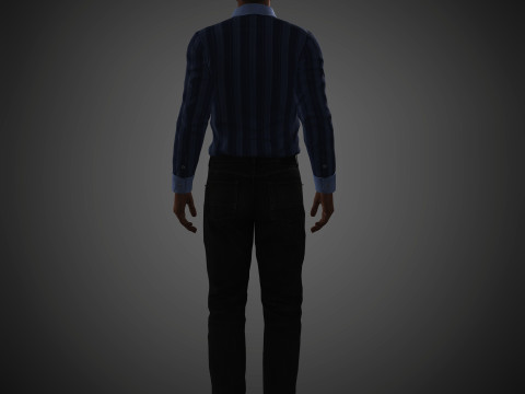 Jimmy Kimmel Character Modelo 3D