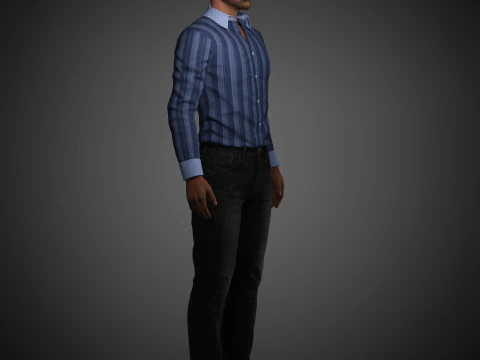 Jimmy Kimmel Character 3D Model