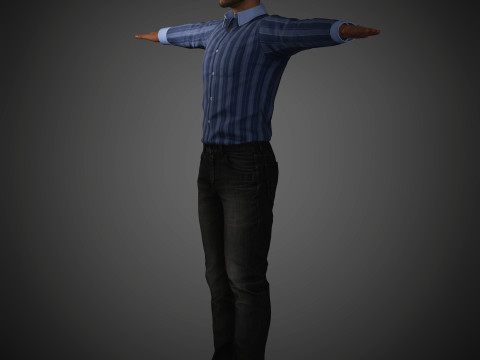 Jimmy Kimmel Character Modelo 3D