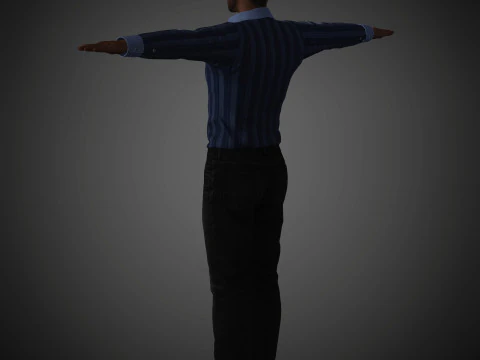 Jimmy Kimmel Character 3D Model