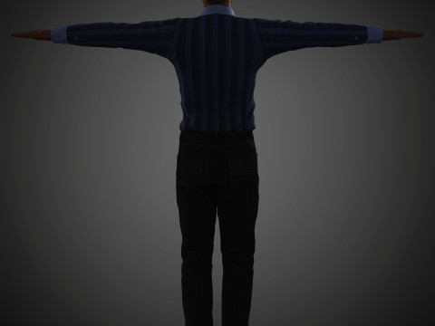 Jimmy Kimmel Character Modelo 3D