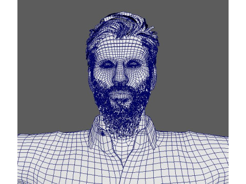 Jimmy Kimmel Character Modelo 3D