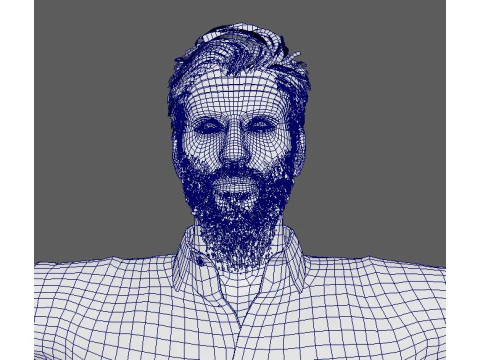 Jimmy Kimmel Character 3D Model