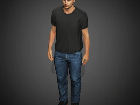 Pavel Durov Character 3D Model