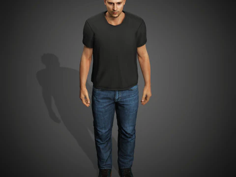 Pavel Durov Character 3D Model