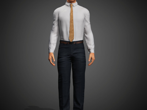 Charlie Kirk Character 3D Model