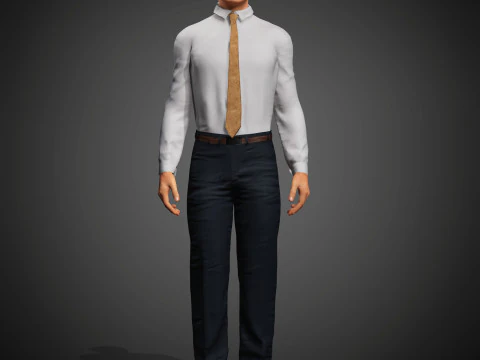 Charlie Kirk Character 3D Model