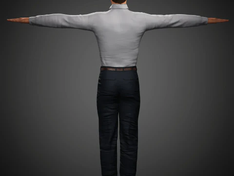 Charlie Kirk Character 3D Model
