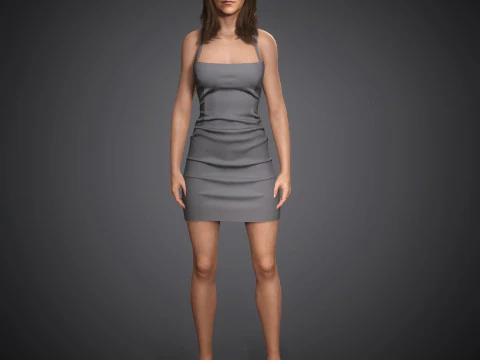 Karakter Jennifer Aniston Model 3D