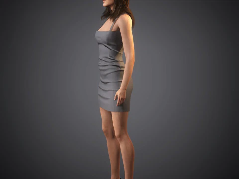 Karakter Jennifer Aniston Model 3D
