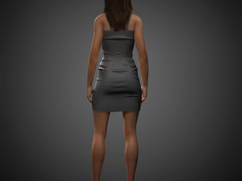 Jennifer Aniston-personage 3D Model