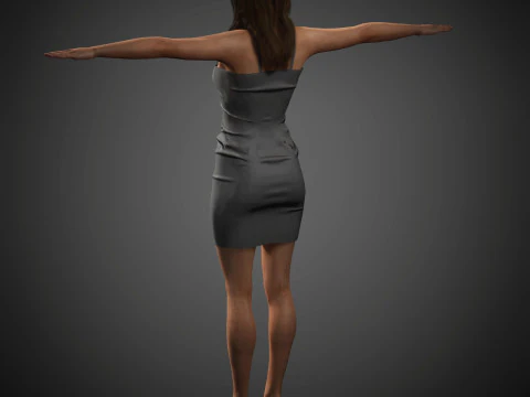 Karakter Jennifer Aniston Model 3D
