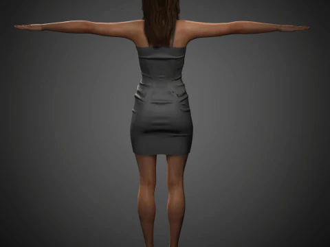 Karakter Jennifer Aniston Model 3D