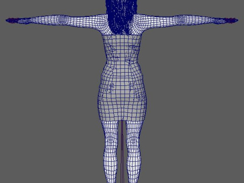 Jennifer Aniston-personage 3D Model