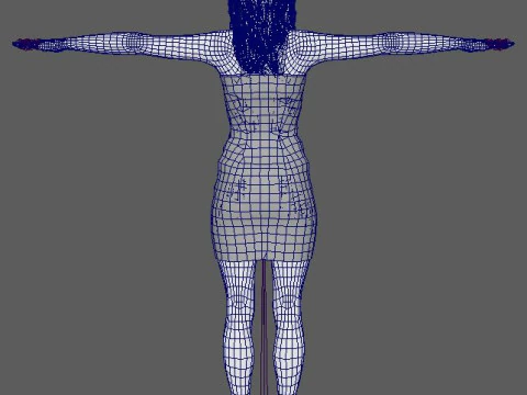 Karakter Jennifer Aniston Model 3D