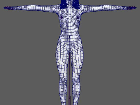 Jennifer Aniston-personage 3D Model