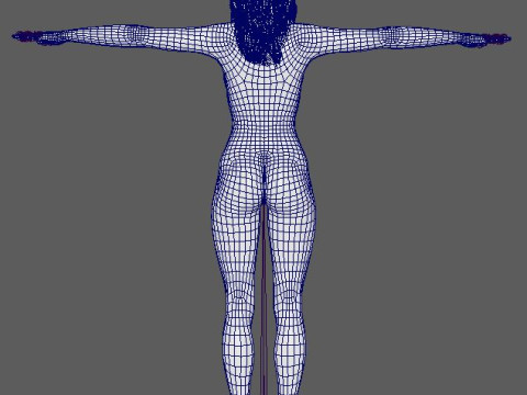 Jennifer Aniston-personage 3D Model