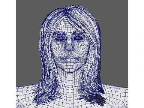 Karakter Jennifer Aniston Model 3D