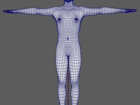 Charismatischer männlicher Charakter 3D Modell