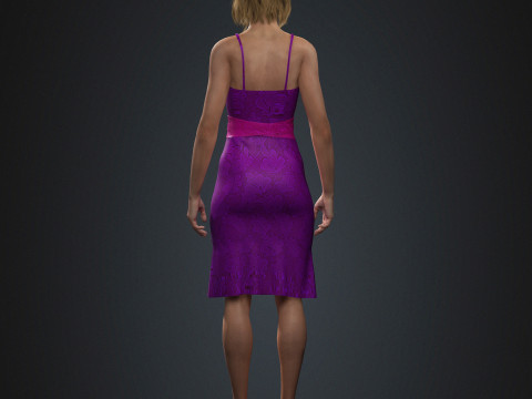 Personnage de Rosamund Pike Modèle 3D