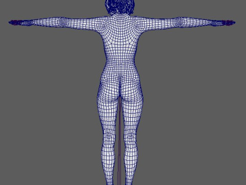 Personnage de Rosamund Pike Modèle 3D