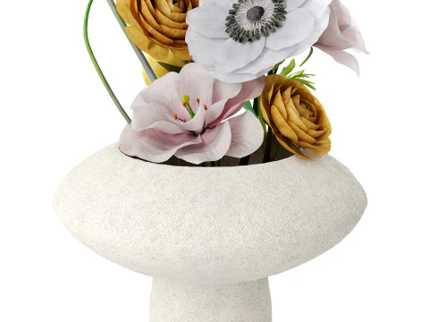 Bouquet 001 3D Model