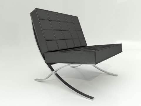 Autocad 3d sofa chair 3D Model