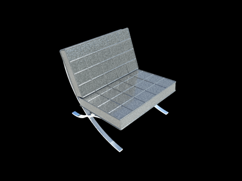 Autocad 3d sofa chair Model 3D