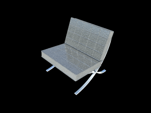 Autocad 3d sofa chair Model 3D