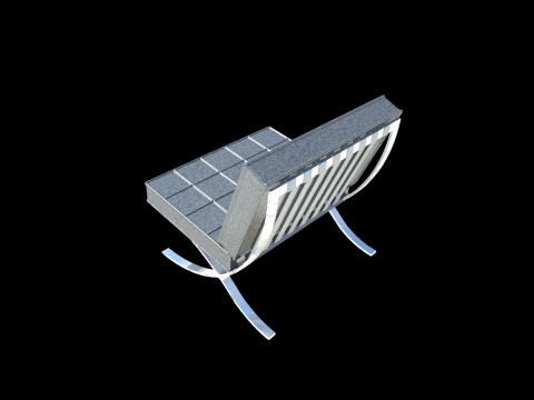 Autocad 3d sofa chair Model 3D