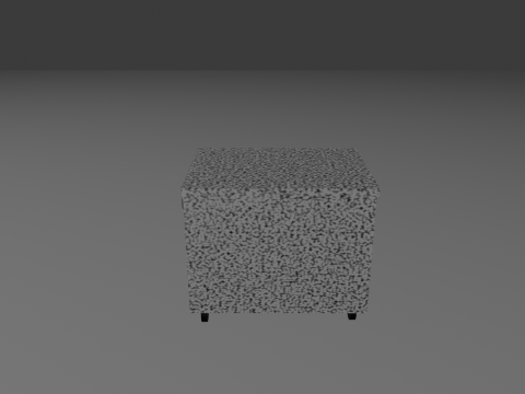 Stylized Dumpster Low Poly Game Ready 3D Model