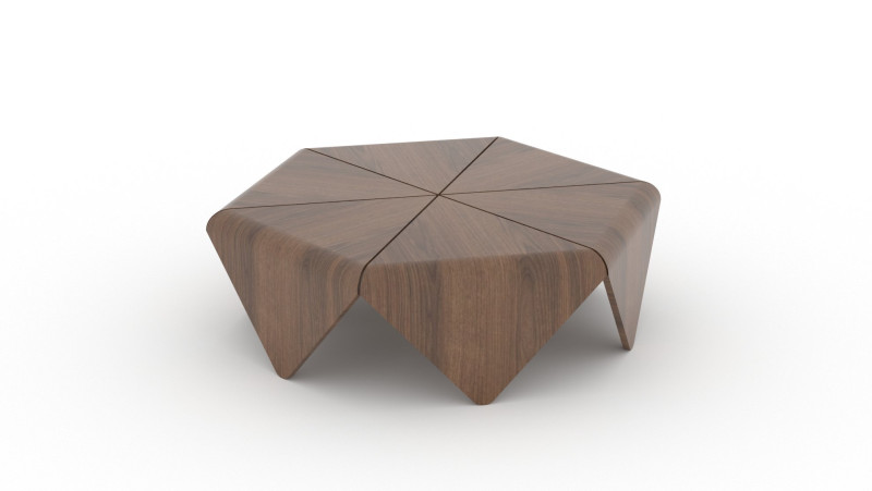 Mesa centro Perola 3D Модель .c4d .max .obj .3ds .fbx .stl .blend 