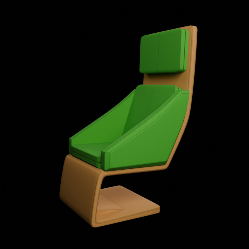 Chair 3D 模型 .c4d .max .obj .3ds .fbx .stl .blend 