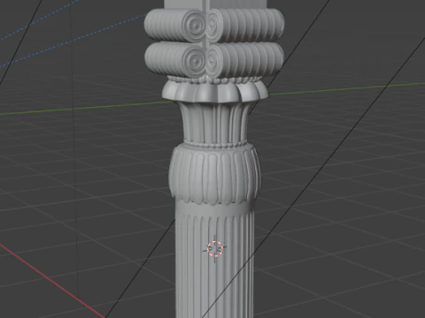 Colonne achemenidi Modello 3D