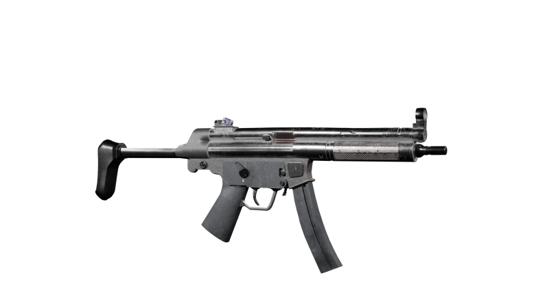 Mp5 3Dモデル .c4d .max .obj .3ds .fbx .stl .blend 