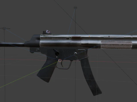 Mp5 3D Model