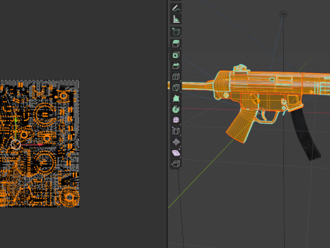 Mp5 3Dモデル